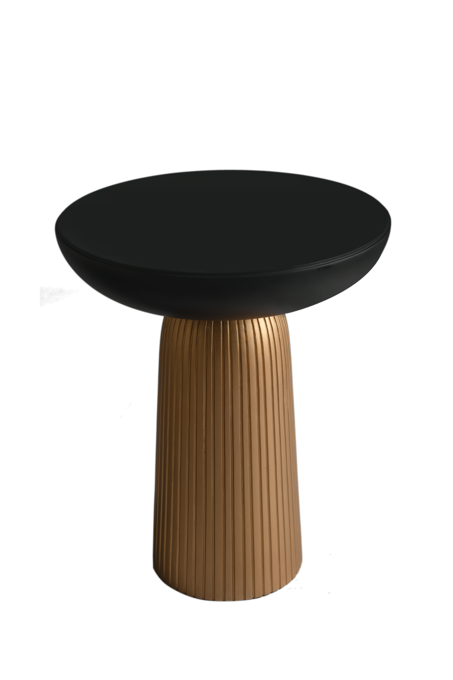 Lunar elegance accent table