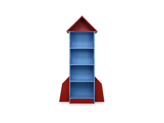 Rocket bookshelf